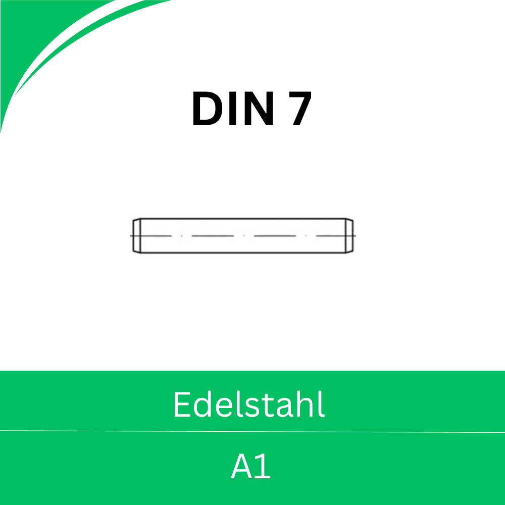 Bild von ➤ Kategorie: DIN 7 -Zylinderstifte- (Edelstahl A1)